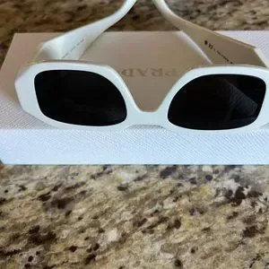 Prada | Accessories | New No Tags Prada White Womens Symbole  display picture 1